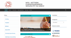 Desktop Screenshot of nfss.no
