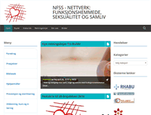 Tablet Screenshot of nfss.no